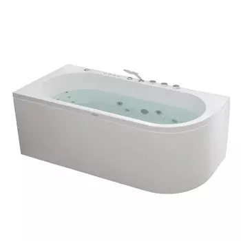 Акриловая ванна SSWW A2201L/CGSP 175х80х64 с гидромассажем