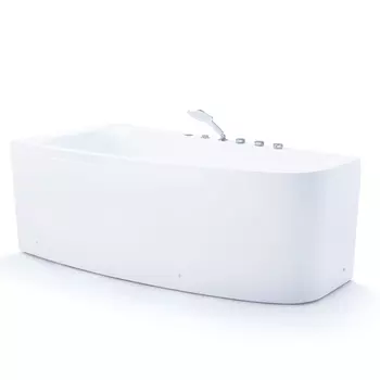 Акриловая ванна SSWW A2203L/CGSP 170х85х64 с гидромассажем