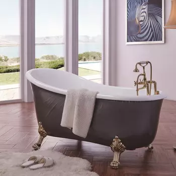 Акриловая ванна SSWW PM718A 170х80х87 без гидромассажа