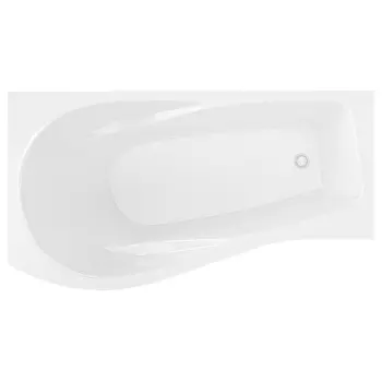 Акриловая ванна Timo Vino 170х92 левая на каркасе