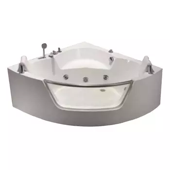 Акриловая ванна WeltWasser HB Plauer 140х140 с гидромассажем