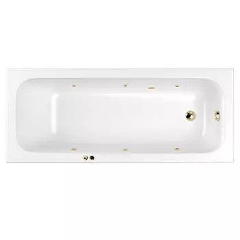Акриловая ванна Whitecross Vibe Soft 180х75 золото