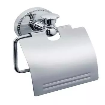 Держатель для туалетной бумаги Fixsen Adele FX-55010 с крышкой