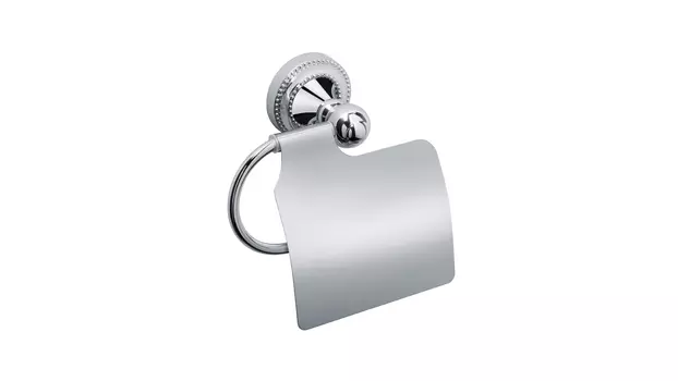 Держатель для туалетной бумаги Fixsen Style FX-41110 с крышкой