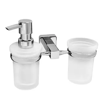 Держатель дозатора и стакана WasserKRAFT Lippe K-6589