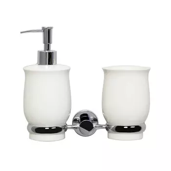 Держатель стакана и дозатора WasserKRAFT K-24289