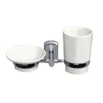 Держатель стакана и мыльницы WasserKRAFT K-28126