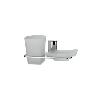 Держатель стакана и мыльницы WasserKRAFT Leine K 5026