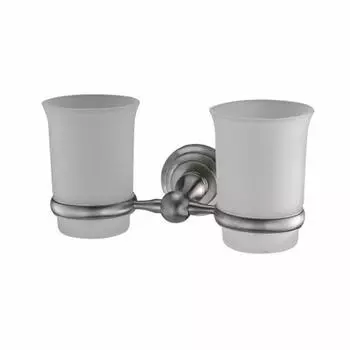 Держатель стакана WasserKRAFT Ammer K 7028D - двойной