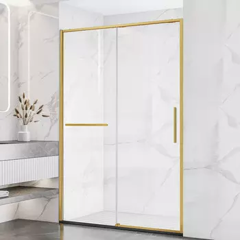 Душевая деврь Vincea Slim Soft 200х110 VDS-1SS110CLG брашированное золото