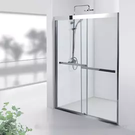 Душевая дверь Aquanet Delta NPD6122 140, прозрачное стекло