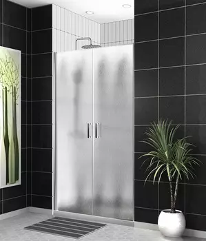 Душевая дверь Belbagno 190х110 UNO-B-2-110-CH-Cr