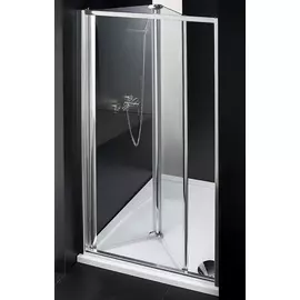 Душевая дверь Cezares Anima BS 80 C Cr прозрачное стекло, профиль хром