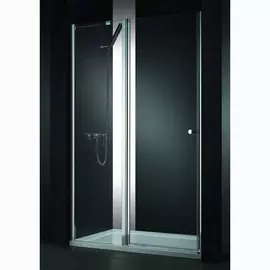 Душевая дверь Cezares Elena B12 110 C Cr прозрачное стекло, профиль хром