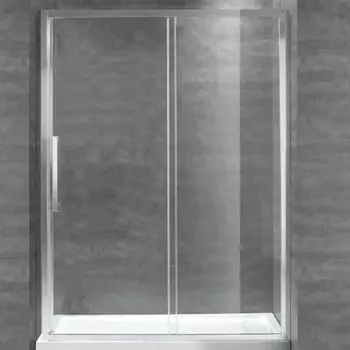 Душевая дверь Cezares Lux Soft BF1 150 C Cr прозрачное стекло, профиль хром IV