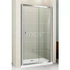 Душевая дверь Cezares Pratico BF1 120 C Cr прозрачное стекло, профиль хром