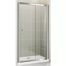 Душевая дверь Cezares Pratico BF1 150 C Cr прозрачное стекло, профиль хром