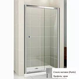 Душевая дверь Cezares Pratico BF 1 105 P Cr матовое стекло, профиль хром