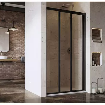 Душевая дверь Ravak ASDP3-110 198 черный + Транспарент