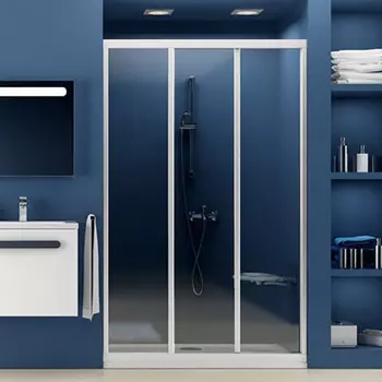 Душевая дверь Ravak ASDP3-80 сатин + Грапе