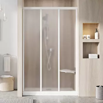 Душевая дверь Ravak ASDP3-90 198 белый + Грапе