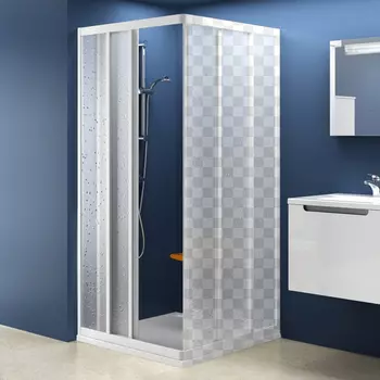 Душевая дверь Ravak ASRV3-90 белая + Тpанспаpент