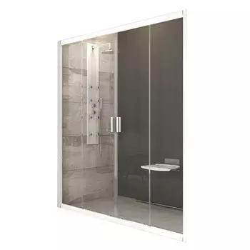 Душевая дверь Ravak BLDP4 140 белый + Транспарент
