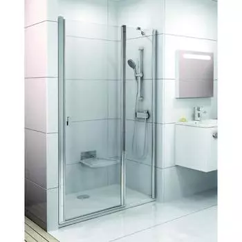 Душевая дверь Ravak CSD2 110 сатин + Транспарент