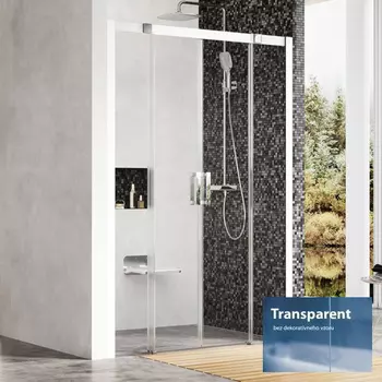 Душевая дверь Ravak Matrix MSD4 160 белый + транспарент