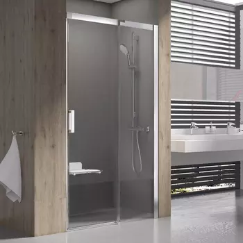 Душевая дверь Ravak MSD2-100 R сатин + Транспарент