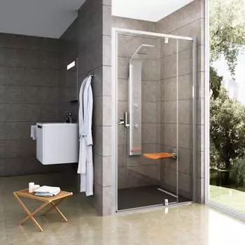 Душевая дверь Ravak PDOP2-100 белая/белая + Транспарент