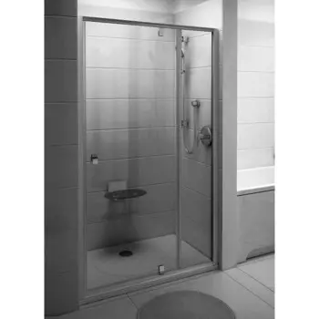 Душевая дверь Ravak Pivot PDOP2-110 блестящая + Транспарент