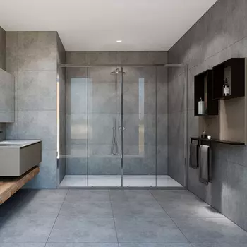 Душевая дверь Vincea Garda VDS-1G2170CL хром, стекло прозрачное