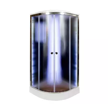 Душевая кабина Deto B01S LED Black