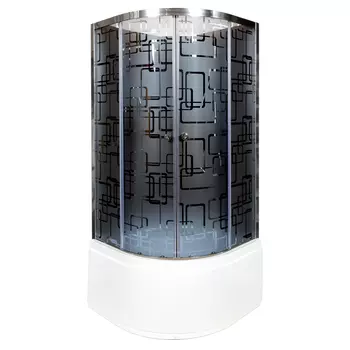 Душевая кабина Deto BМ4510 N с гидромассажем Black