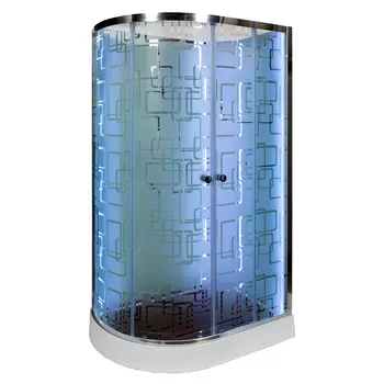 Душевая кабина Deto ЕМ1511 R N LED