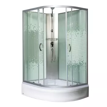 Душевая кабина Мономах Б/К 100/80/24 МЗ L без крыши