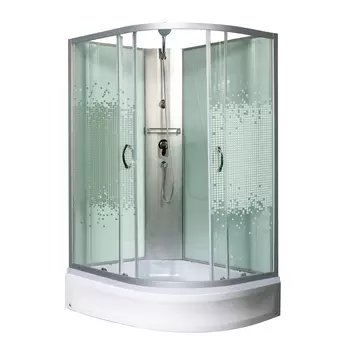 Душевая кабина Мономах Б/К 120/80/24 МЗ L без крыши