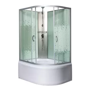 Душевая кабина Мономах Б/К 120/80/44 МЗ L без крыши