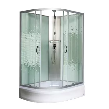 Душевая кабина Мономах Б/К 120/90/24 МЗ R без крыши