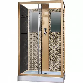 Душевая кабина Niagara Luxe 7711GBK золото