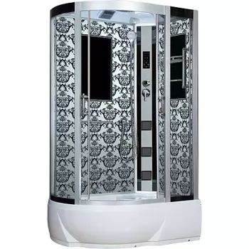 Душевая кабина Niagara Luxe 7712WR серебро