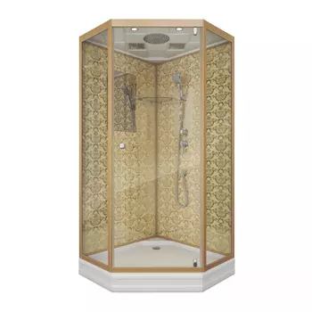 Душевая кабина Niagara Luxe NG-7701DG золото