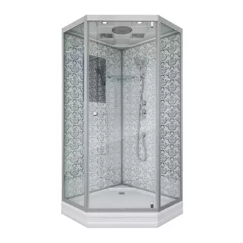 Душевая кабина Niagara Luxe NG-7702DW серебро