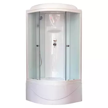 Душевая кабина Royal Bath 100BK6-WC белое/шиншилла