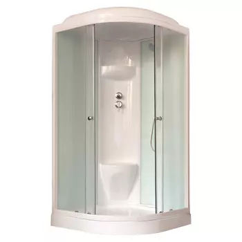 Душевая кабина Royal Bath 100HK6-WC белое/шиншилла