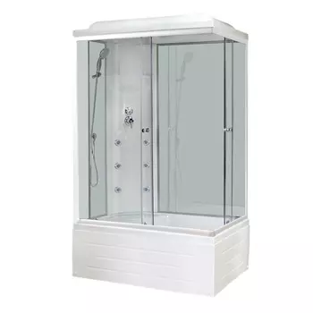 Душевая кабина Royal Bath 8100BP3-WC L белое/матовое