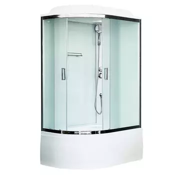 Душевая кабина Royal Bath 8120BK5-WC-CH R белое/матовое
