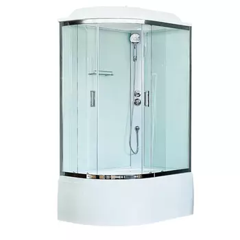 Душевая кабина Royal Bath 8120BK5-WT-CH R белое/прозрачное