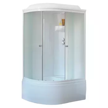 Душевая кабина Royal Bath 8120BK6-WC R белое/шиншилла